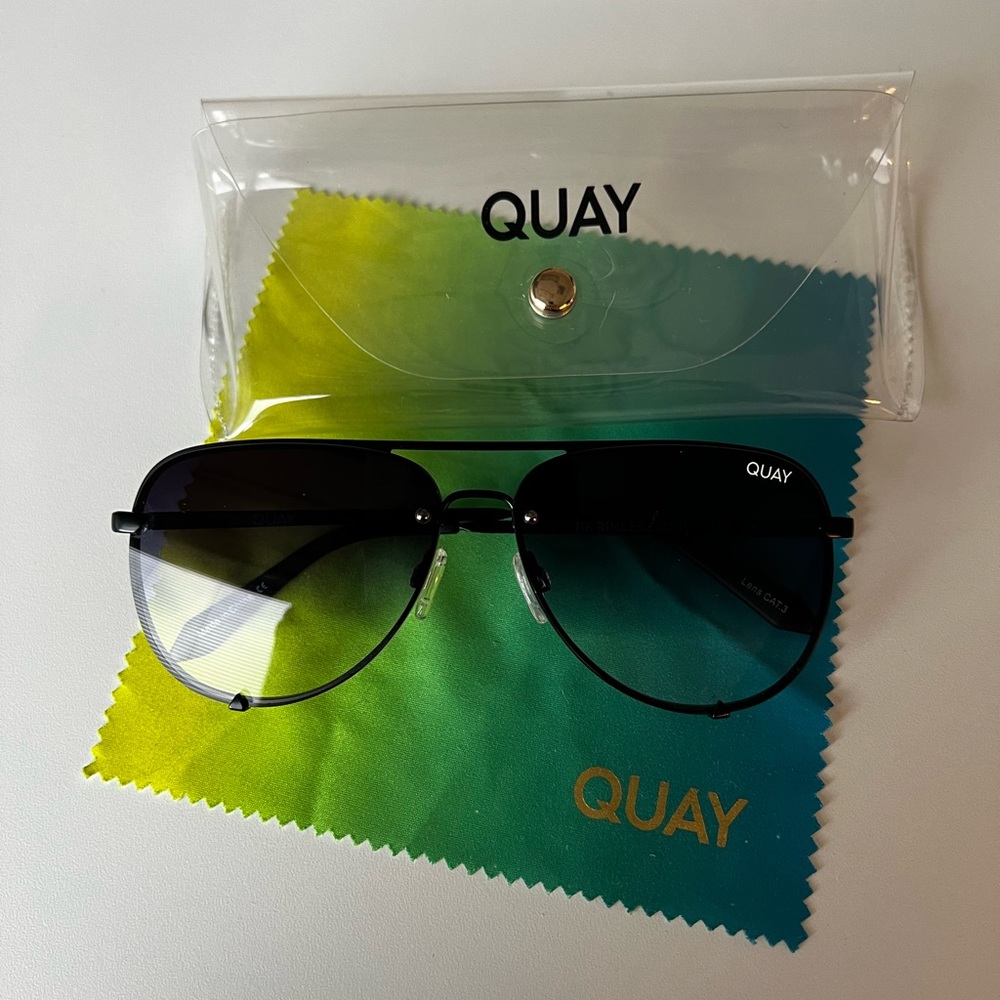 Quay Aviator Sunglasses
